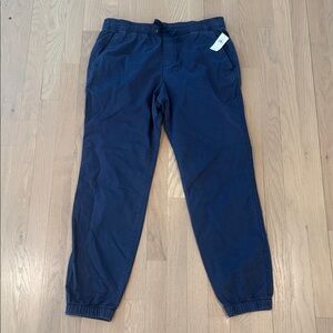 Gap Men’s S Navy Blue Chino Jogger Pants